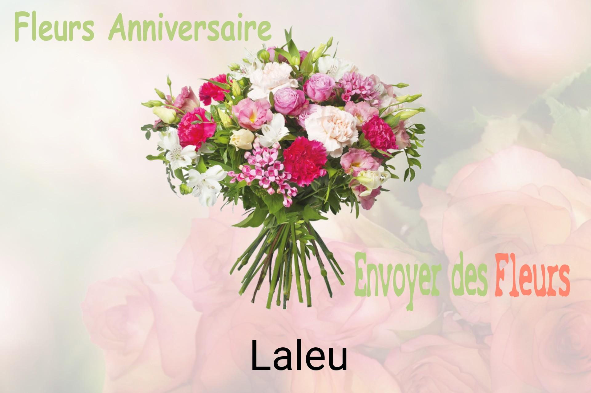 Bouquet de fleurs d’anniversaire livré à Laleu